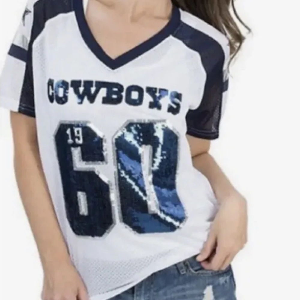 Victoria’s Secret Pink Dallas Cowboys Jersey Limited Edition Small NEW